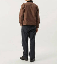 Corridor Utility Jacket in brown - men's jacket - detail view