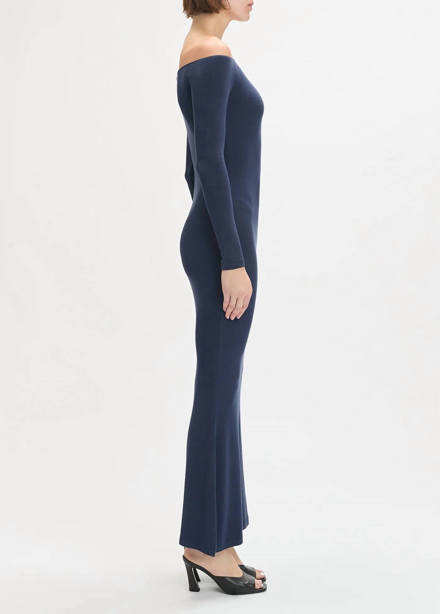 Favorite Daughter Sara Maxi Dress in navy - women's dress - view 6