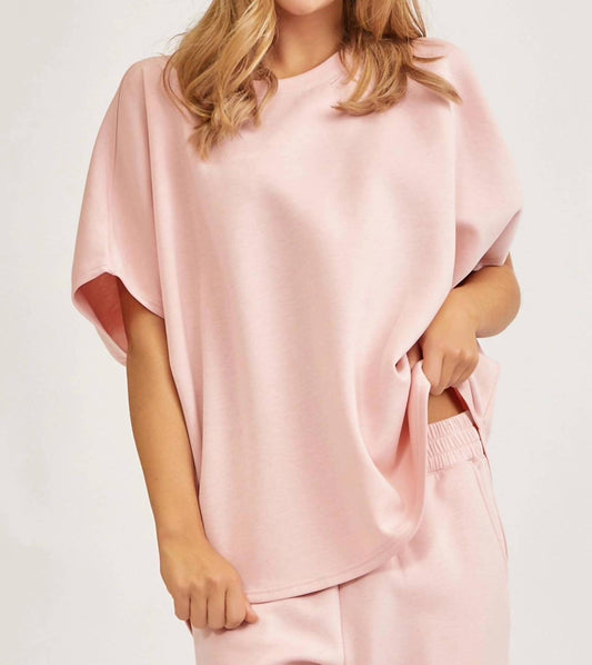 Dear Scarlett - Poncho Top And Bell Bottom Modal Set