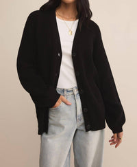 Z Supply Voyager Cardigan in black 1 - women's cardigan - view 4