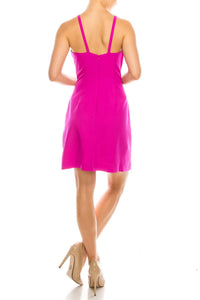 Aidan Mattox - Beaded Short Sleeveless Evening Dress