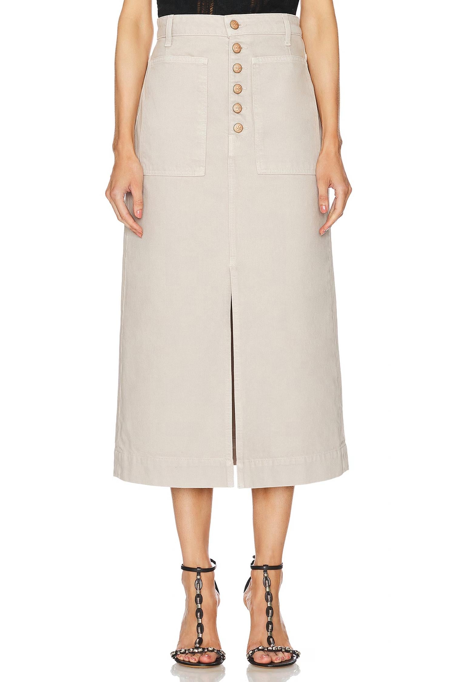 Ulla Johnson - Bea Denim Midi Skirt
