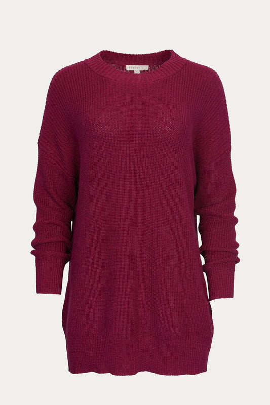 RIBBED-KNIT COTTON SWEATER