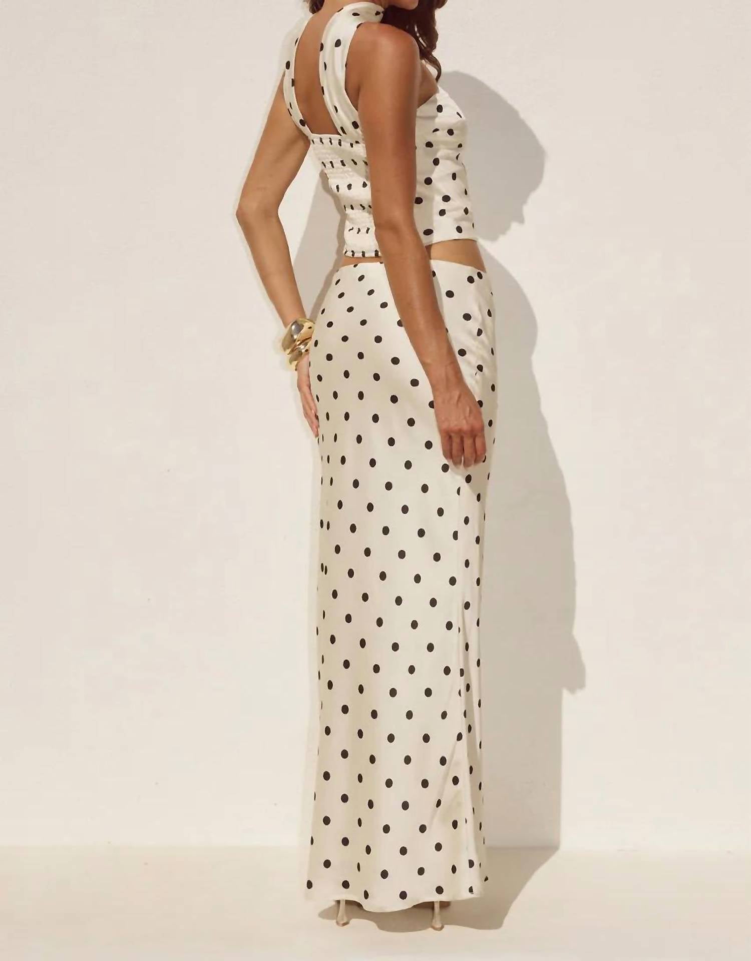 Runaway The Label - Blaine Polka Dot Top