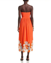 Ramy Brook - Milani Embellished Strapless Midi Dress