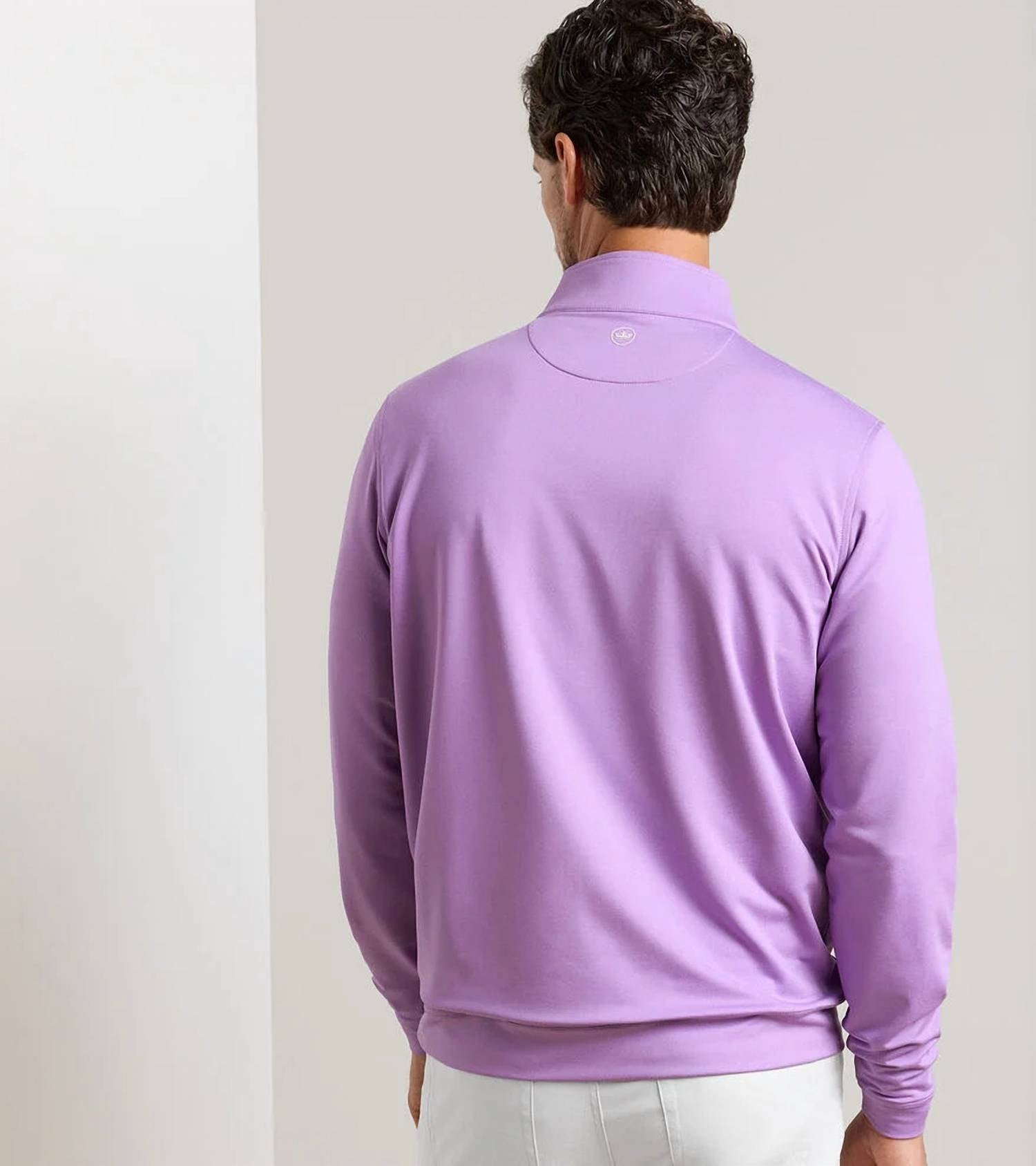 Peter Millar - Men's Perth Melange Performance Quarter Zip Sweatshirt