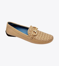 Robert Zur Women's Perlata Loafer in silver gold - women's flats