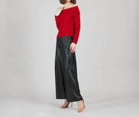Clara Sun Woo - Ruched Off-shoulder Top
