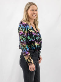 Strut & Bolt - Metallic Pattern Body Suit