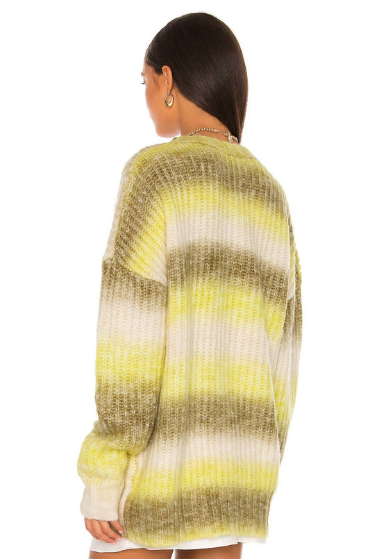 For Love & Lemons - Celeste Ombre Stripe Cardigan