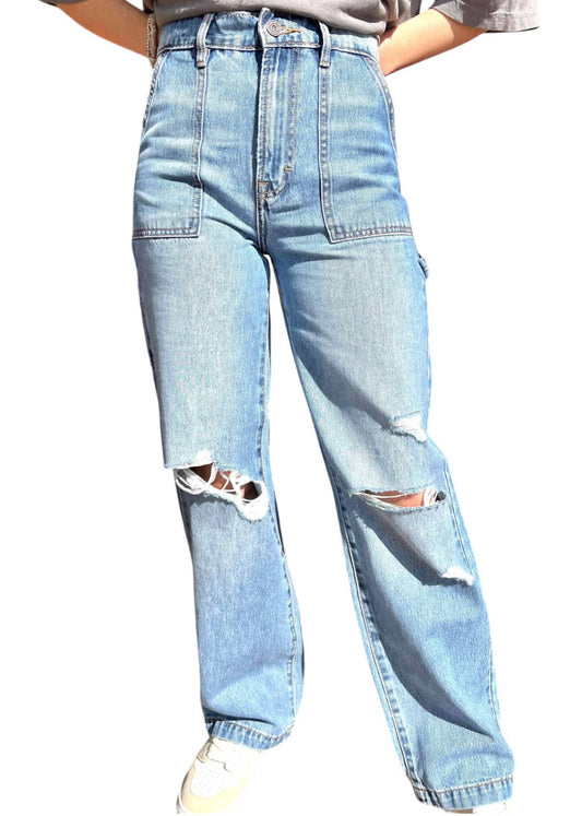 Hidden - Women's Utility Pocket Jeans