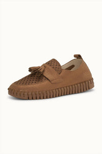 Ilse Jacobsen - Women's Tulip Loafer Tassel Sneakers