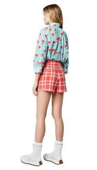 Smythe - Pleated Plaid Walking Shorts