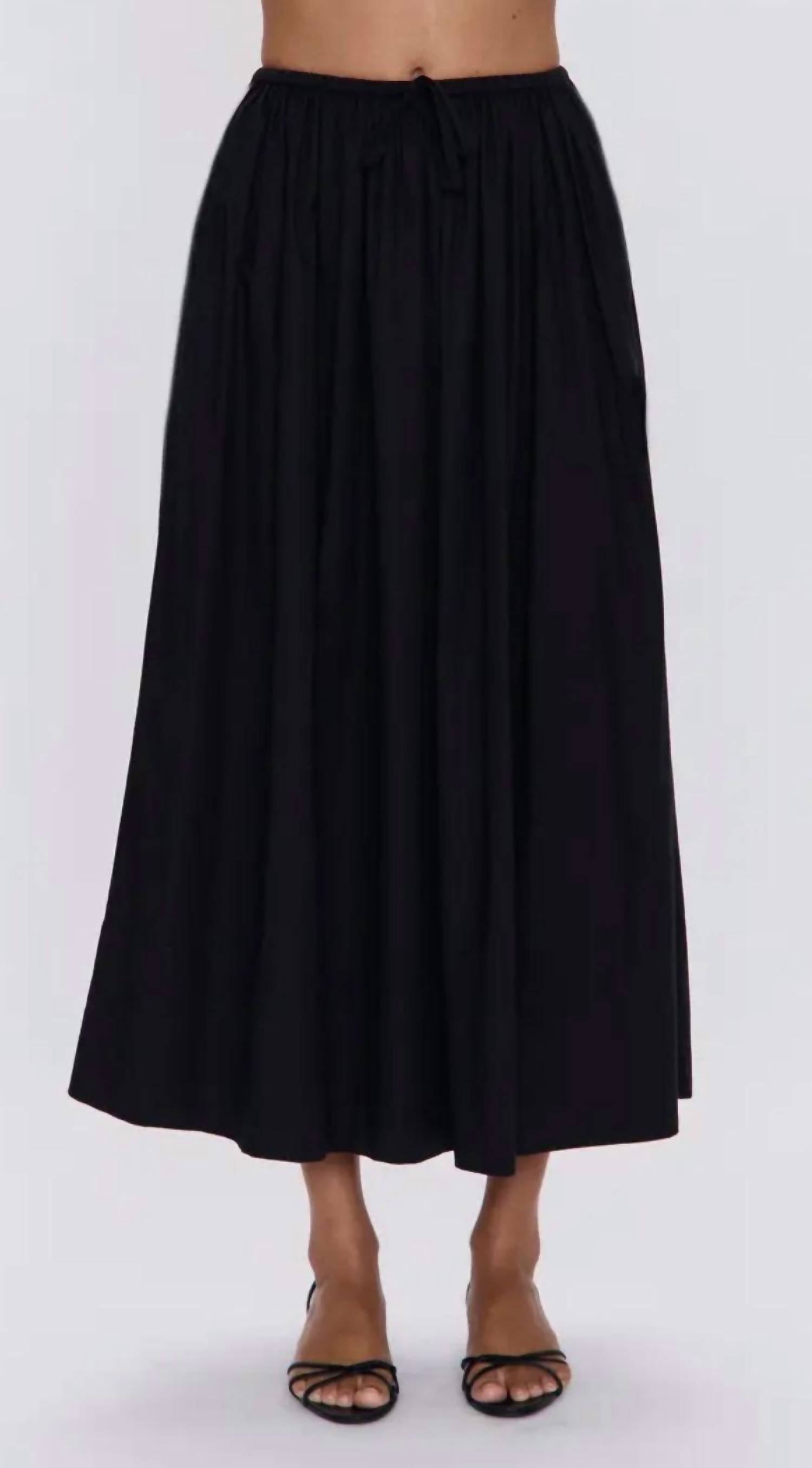 Pistola - Noelle Poplin Maxi Skirt