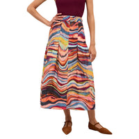 Marie Oliver - Faith Printed Midi Skirt