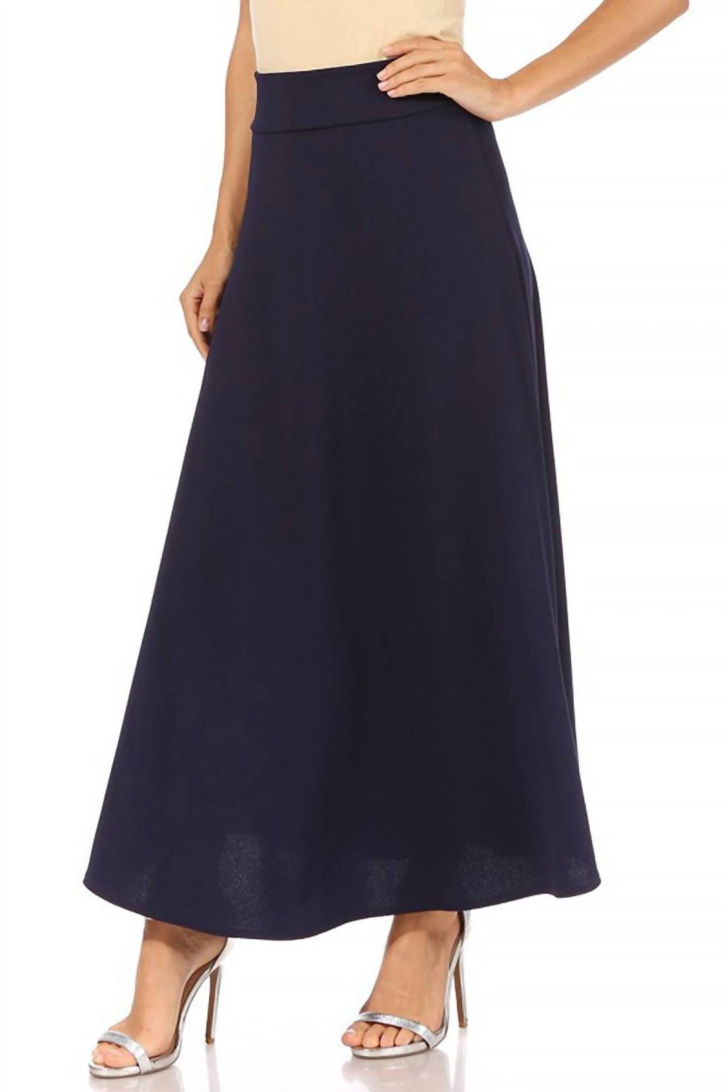 Moa Collection - Flare A-line Long Skirt