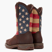Durango Boots Men's 12" Workin' Rebel Patriotic Steel Toe Work Boot in westny - men's boots - view 4