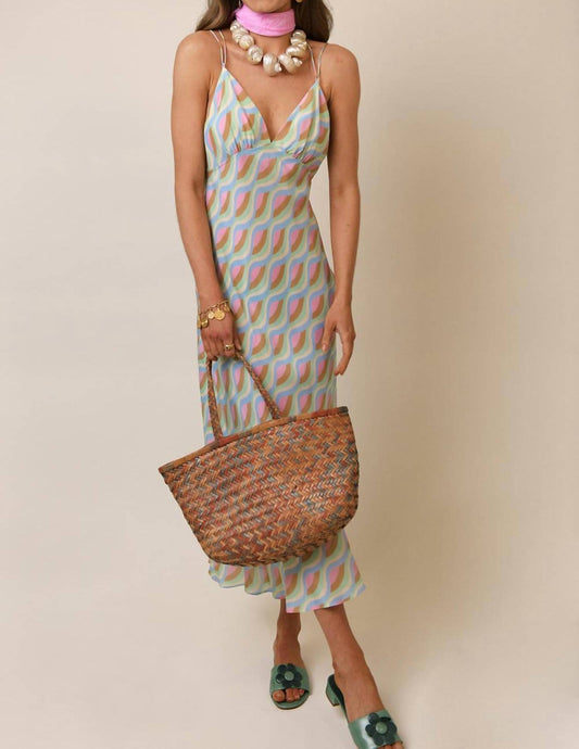 Rixo - Palermo Silk Midi Dress