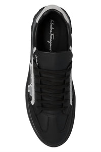 Salvatore Ferragamo - Men's Borg Leather Sneakers