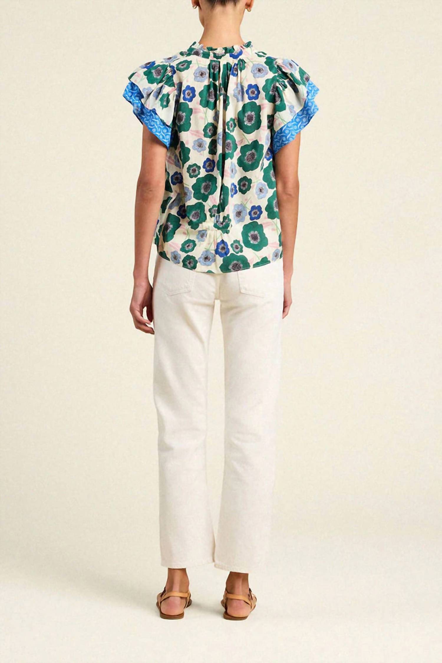 Trovata - Clover V Neck Blouse