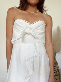 One And Only Collective - Celina Strapless Eyelet Romper