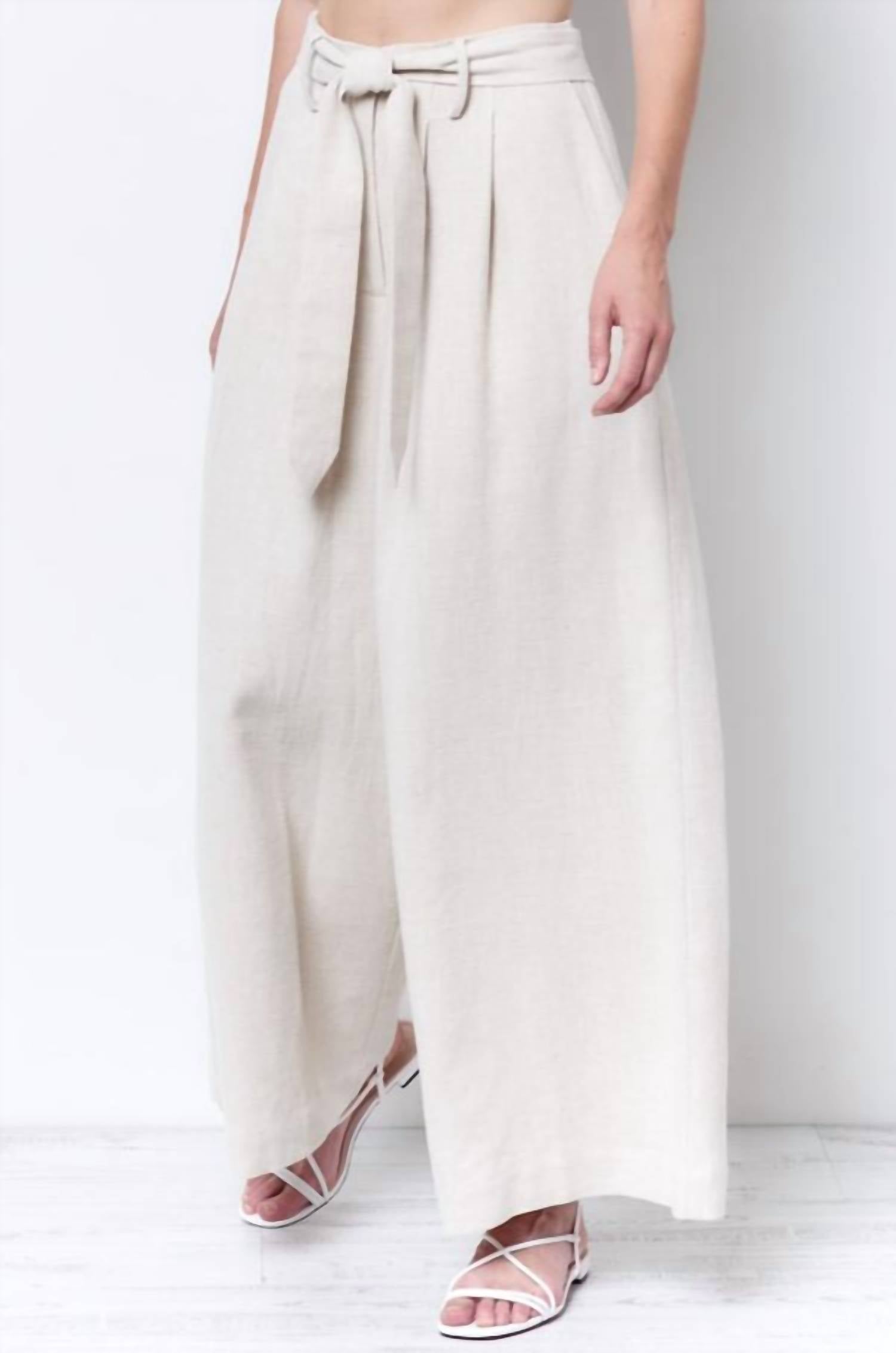 Corey Lynn Calter - Colette Wide Leg Trouser Pant
