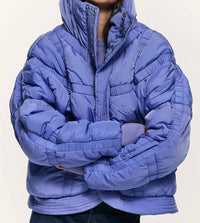 Free People - Shirr Enough Backpack Puffer Jacket