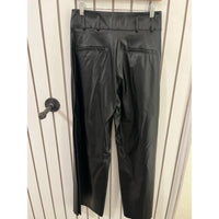 Stillwater Women's Vegan Leather Pants in black - women's pants - detail view