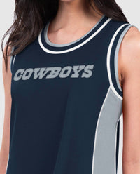 Starter - Women's Dallas Cowboys Slam Dunk Tank Dress