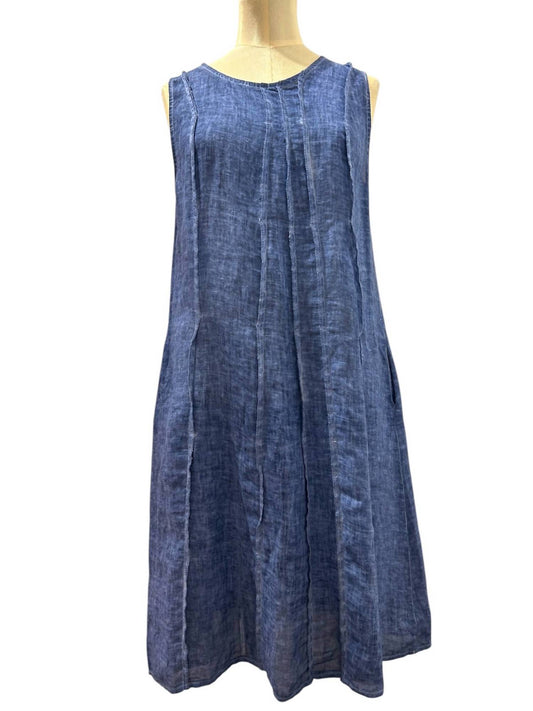 Porto - SLEEVELESS DENIM DRESS