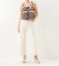 Fifteen Twenty - Emery Tie Front Sleeveless Top