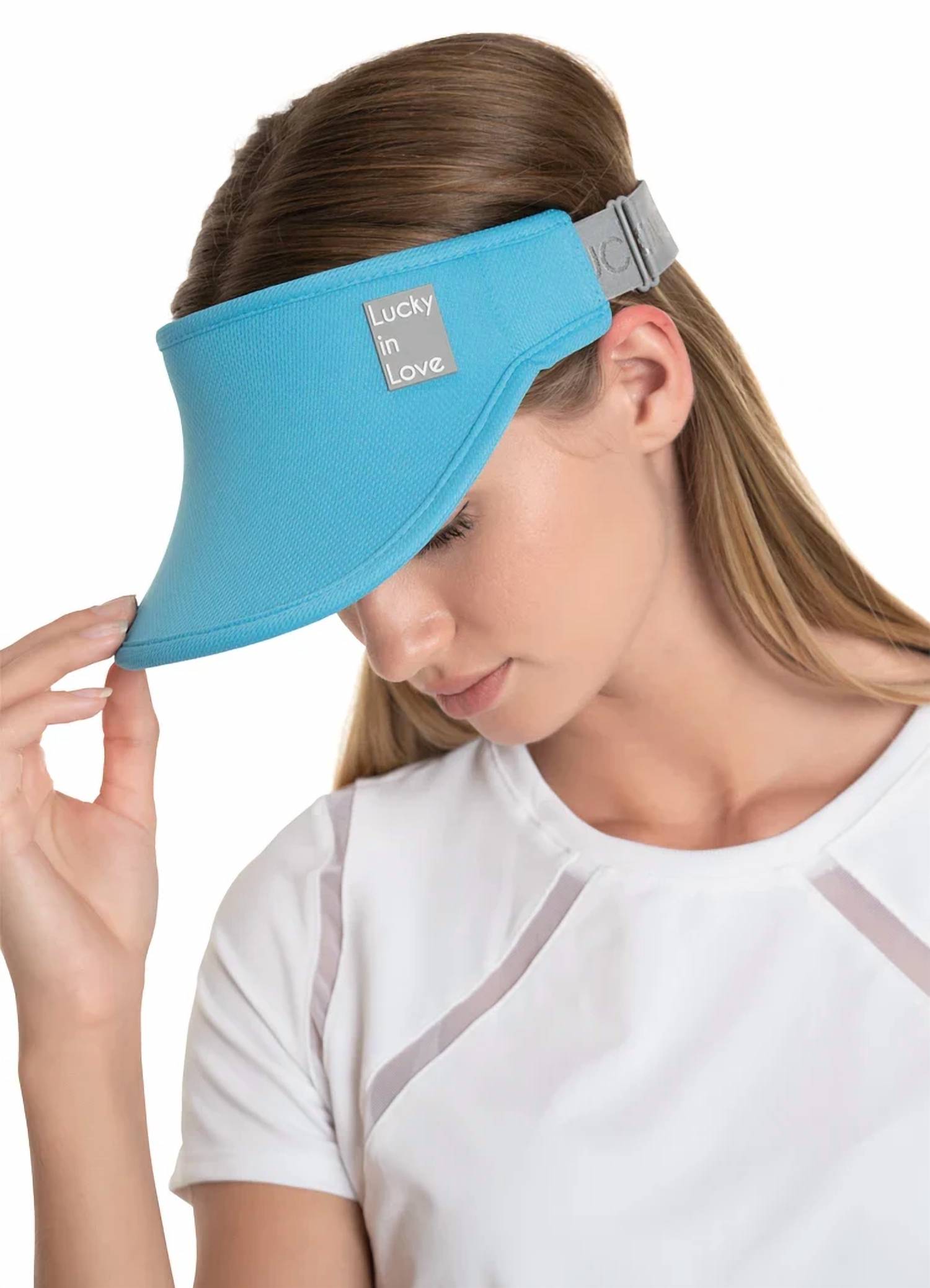 Lucky In Love - Lucky Logo Stretch Visor