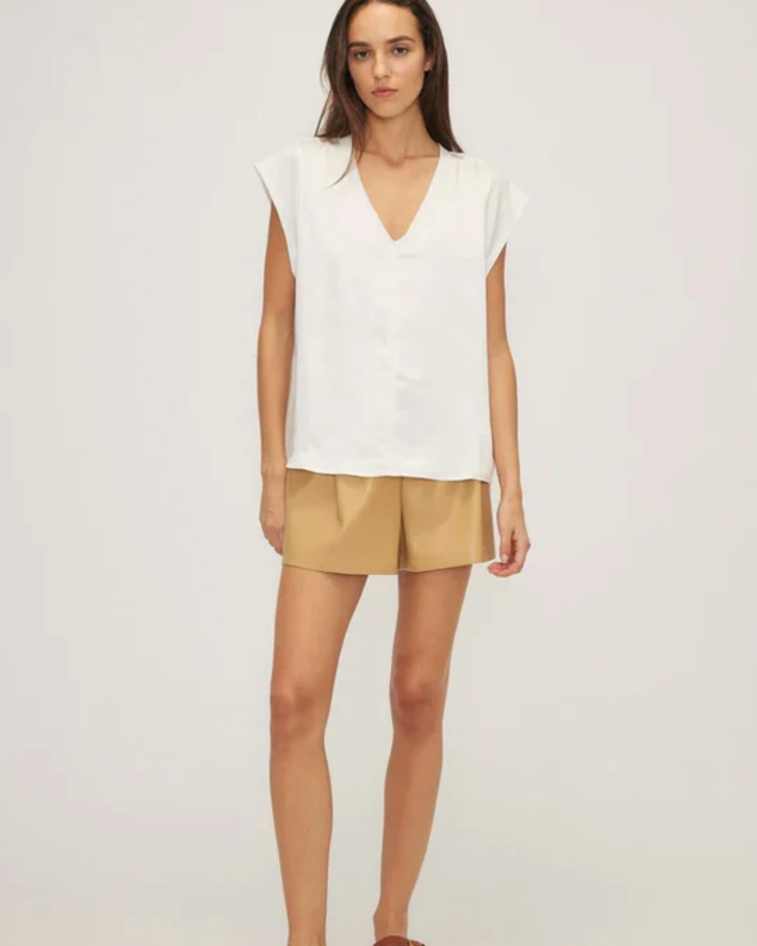 Melissa Nepton - Cameron V Neck Top