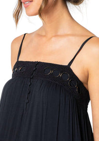 Lovestitch - Bohemian Crochet Tiered Maxi Dress