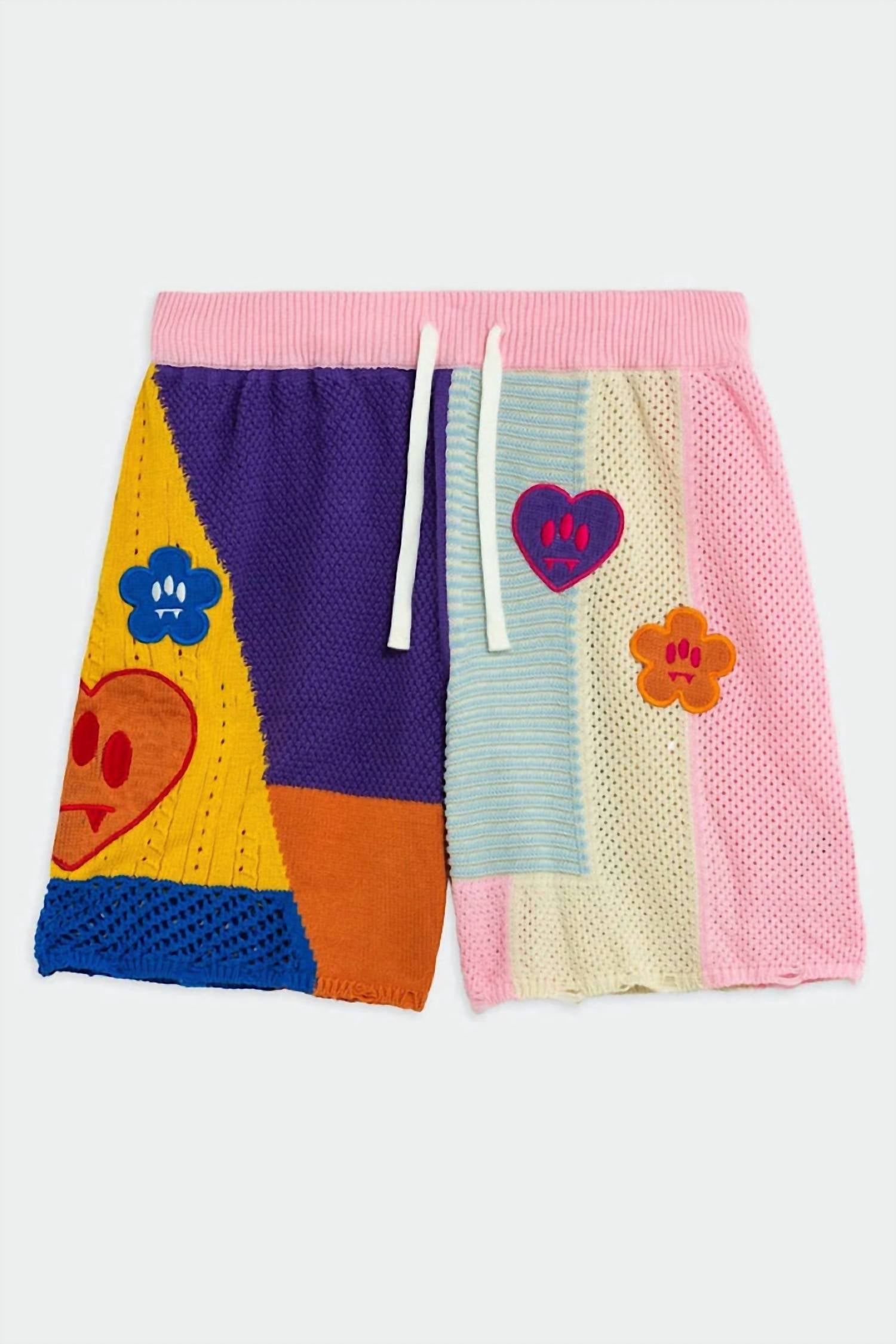 Barrow - Bermuda Knitted Shorts