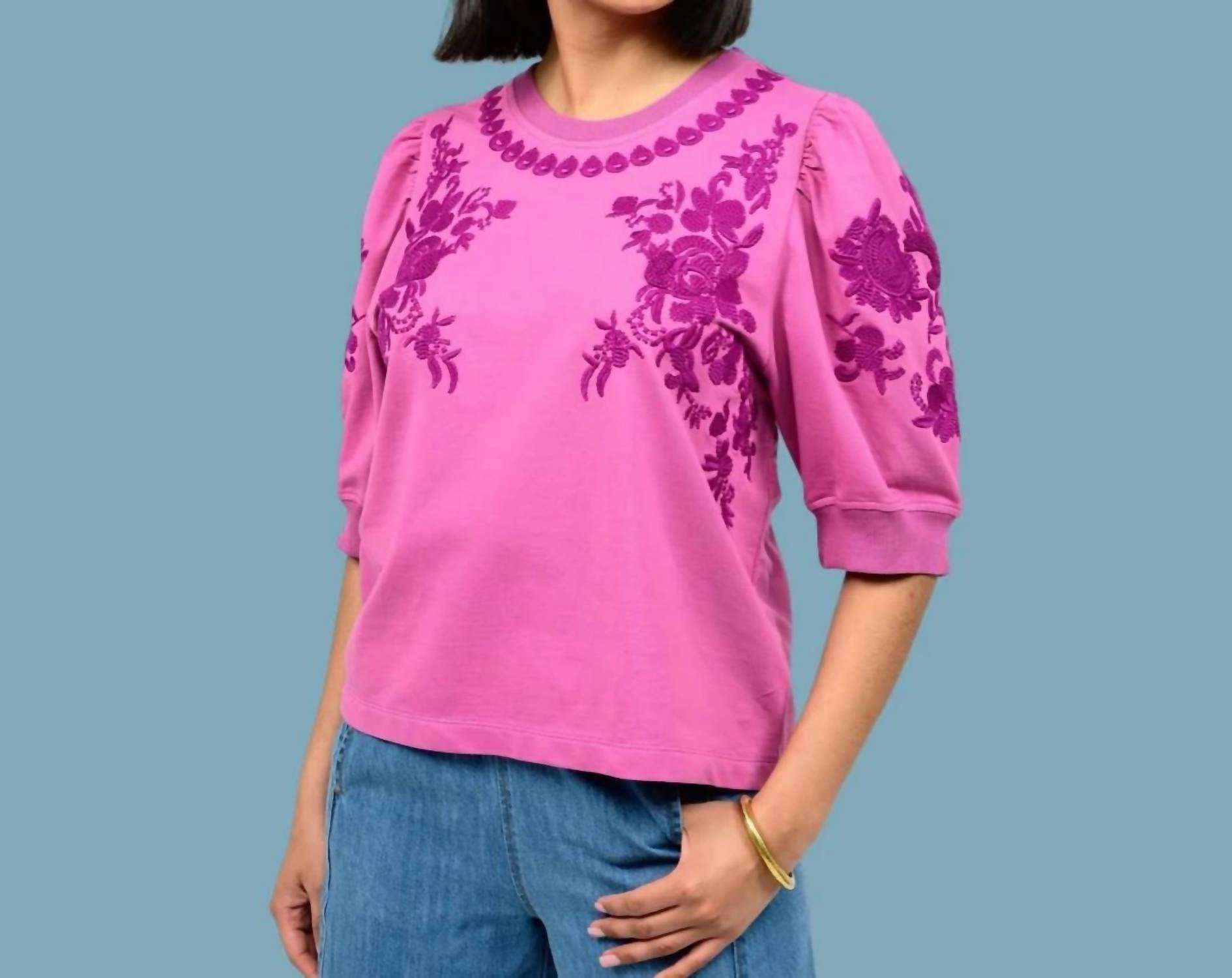 Ivy Jane - Wild Orchid Bloom Top