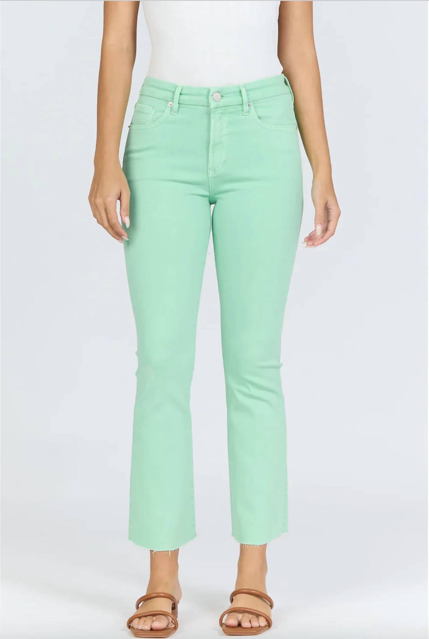 Dear John Denim - Jeanne Flare Leg Cropped Jeans