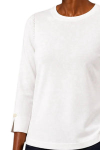 J'Envie/Eli - The Bari 3/4 Sleeve Top