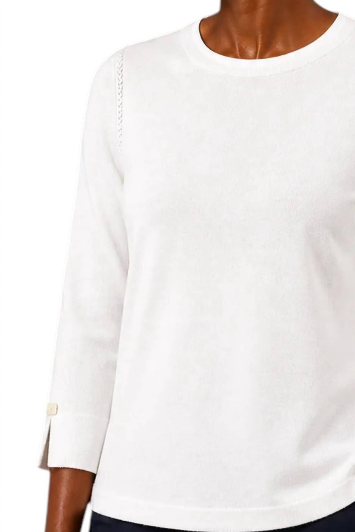 J'Envie/Eli - The Bari 3/4 Sleeve Top