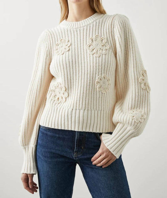 Rails - Romy Sweater - Crochet Daisies