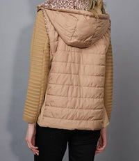 Picadilly - Animal Print Reversible Vest