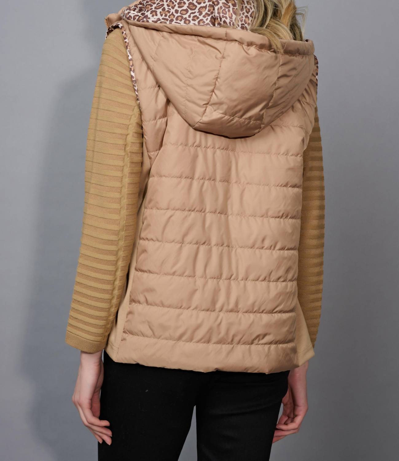 Picadilly - Animal Print Reversible Vest