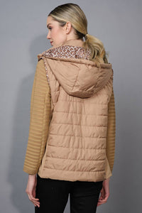 Picadilly - Animal Print Reversible Vest