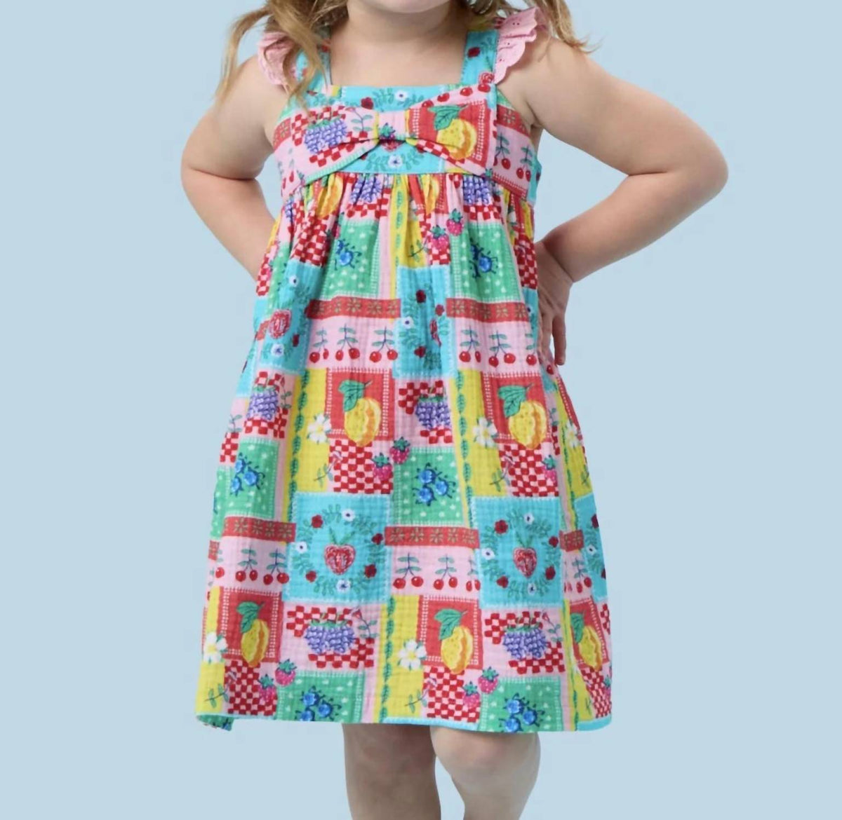 Rufflebutts - Girl's Picnic Party Dress
