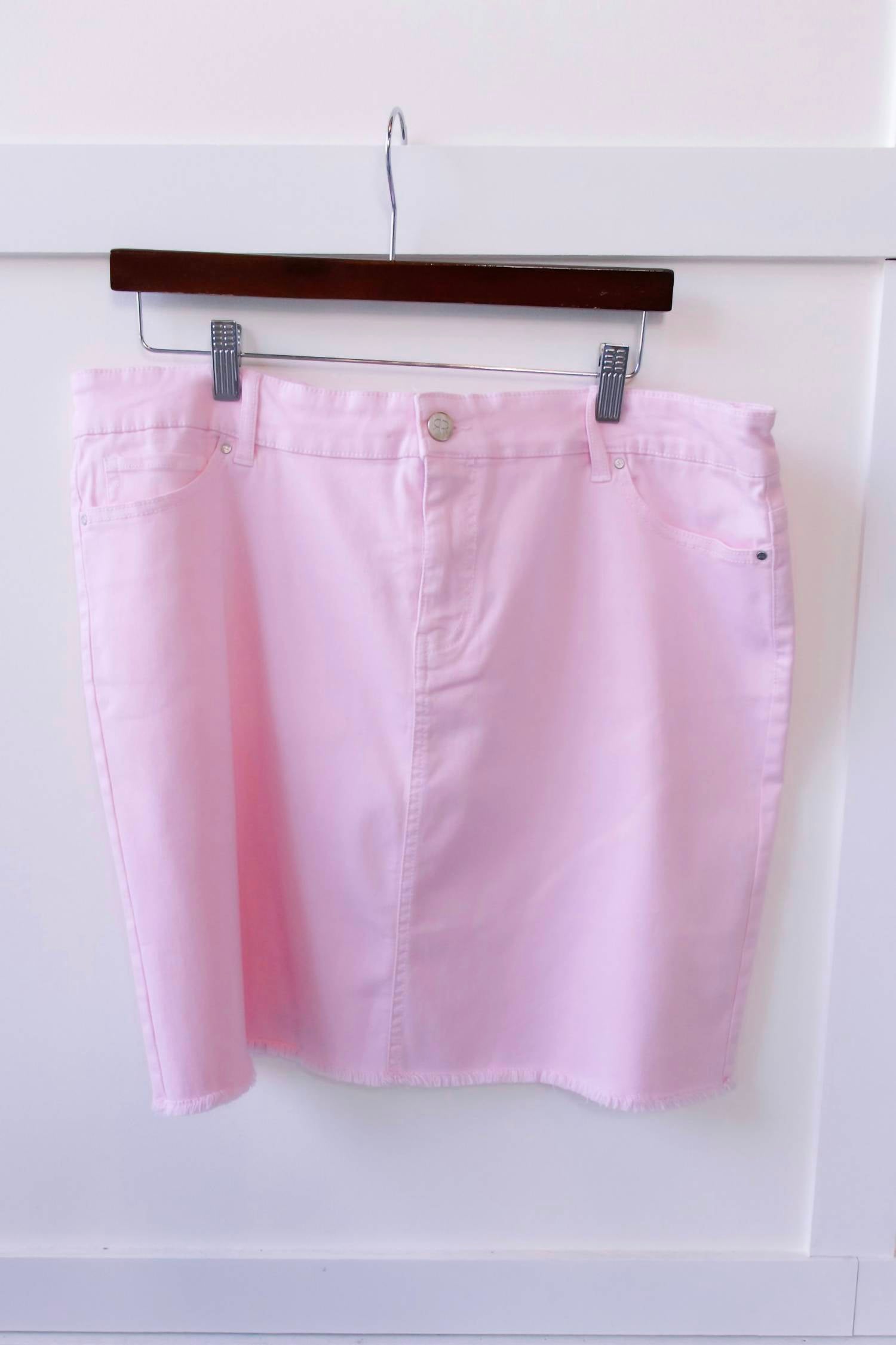 Renuar - Women's Frayed Skirt