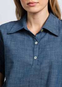 Nally & Millie - Ariel Short Cuffed Sleeves Polo