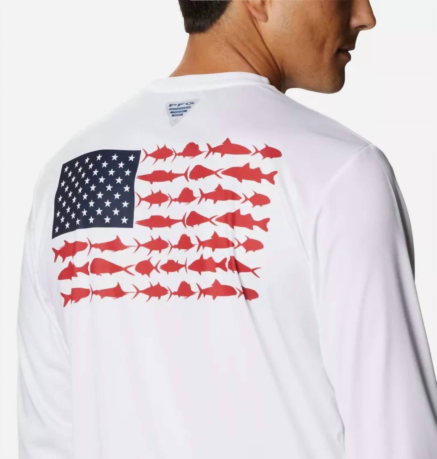 Columbia - Terminal Tackle Pfg Fish Flag Long Sleeve Shirt