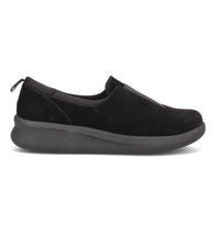 Clarks Women's Sillian 2.0 Walk Loafer in black - women's flats - detail view