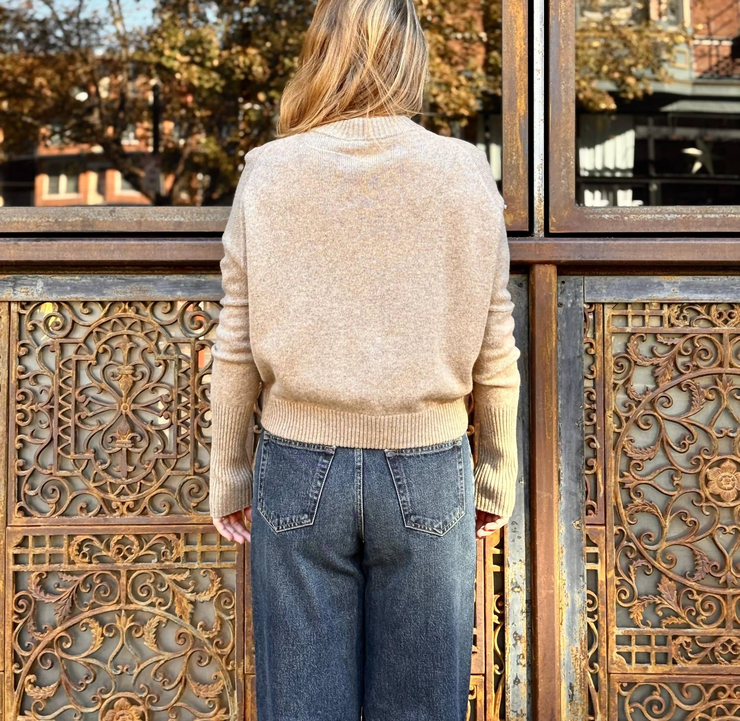Closed - Cropped Crew Sweater
