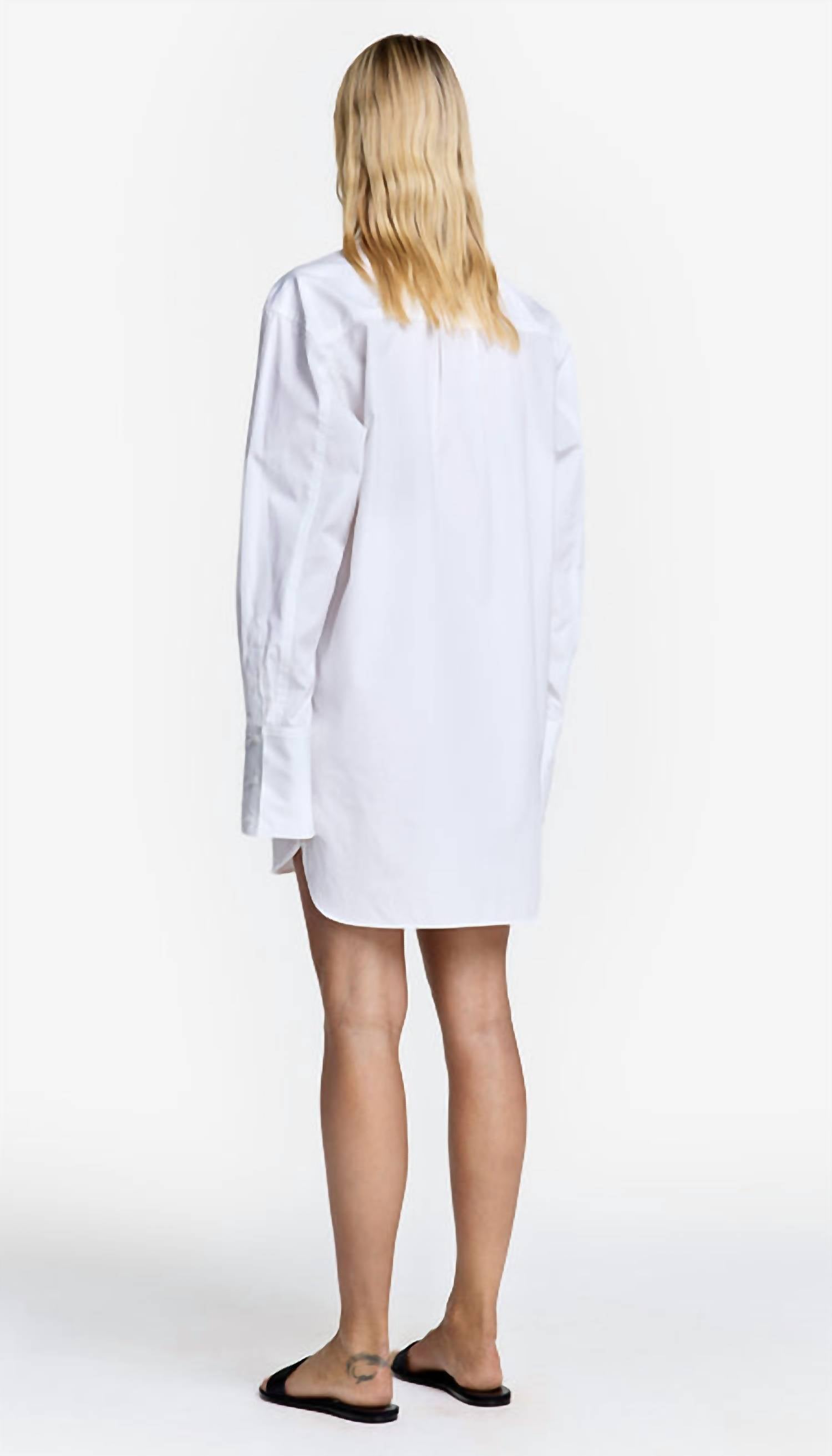 Smythe - Over The Head Shirt Dress